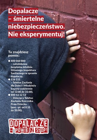 DOPALACZE POWIEDZ STOP 2018 plakat 2