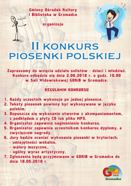 drugi konkurs piosenki polskiej