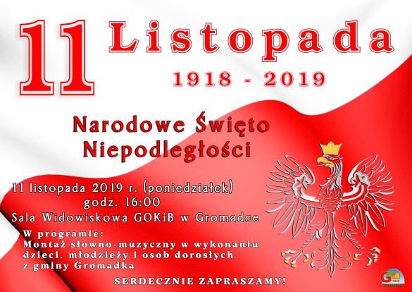 11 listopada 2019 plakat