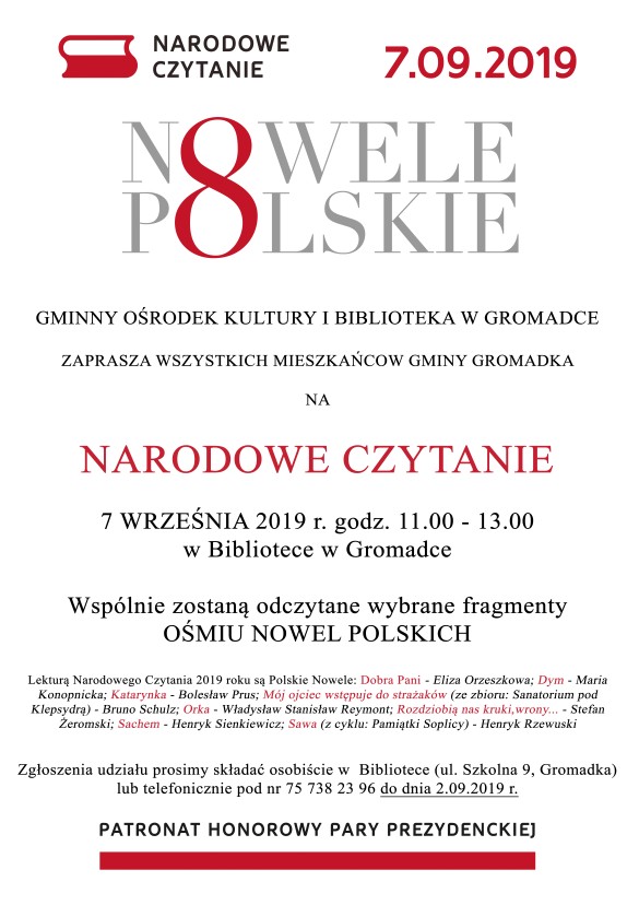 Narodowe Czytanie 2019
