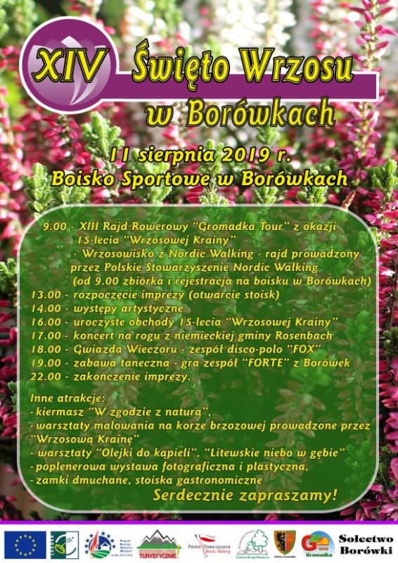 plakat Swięto wrzosu 14