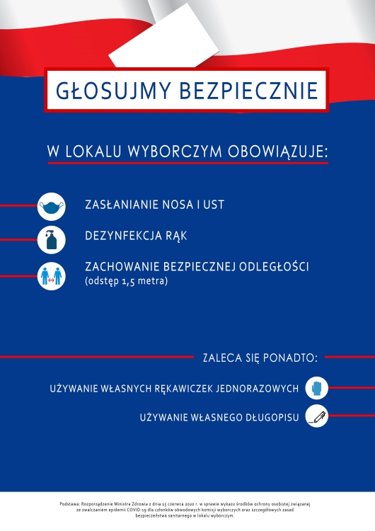 Głosujmy bezpiecznie 