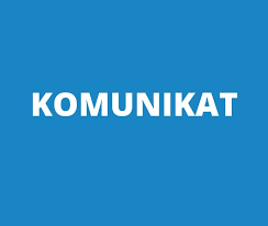 kominikat