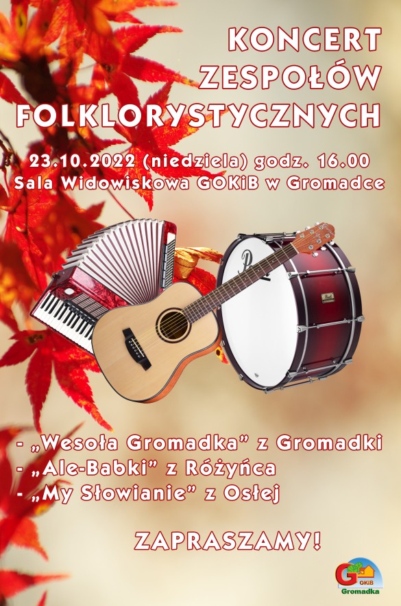 koncert zespołów folklorystycznych