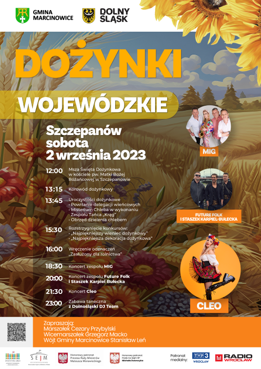 Plakat Dożynki Wojewódzkie 1