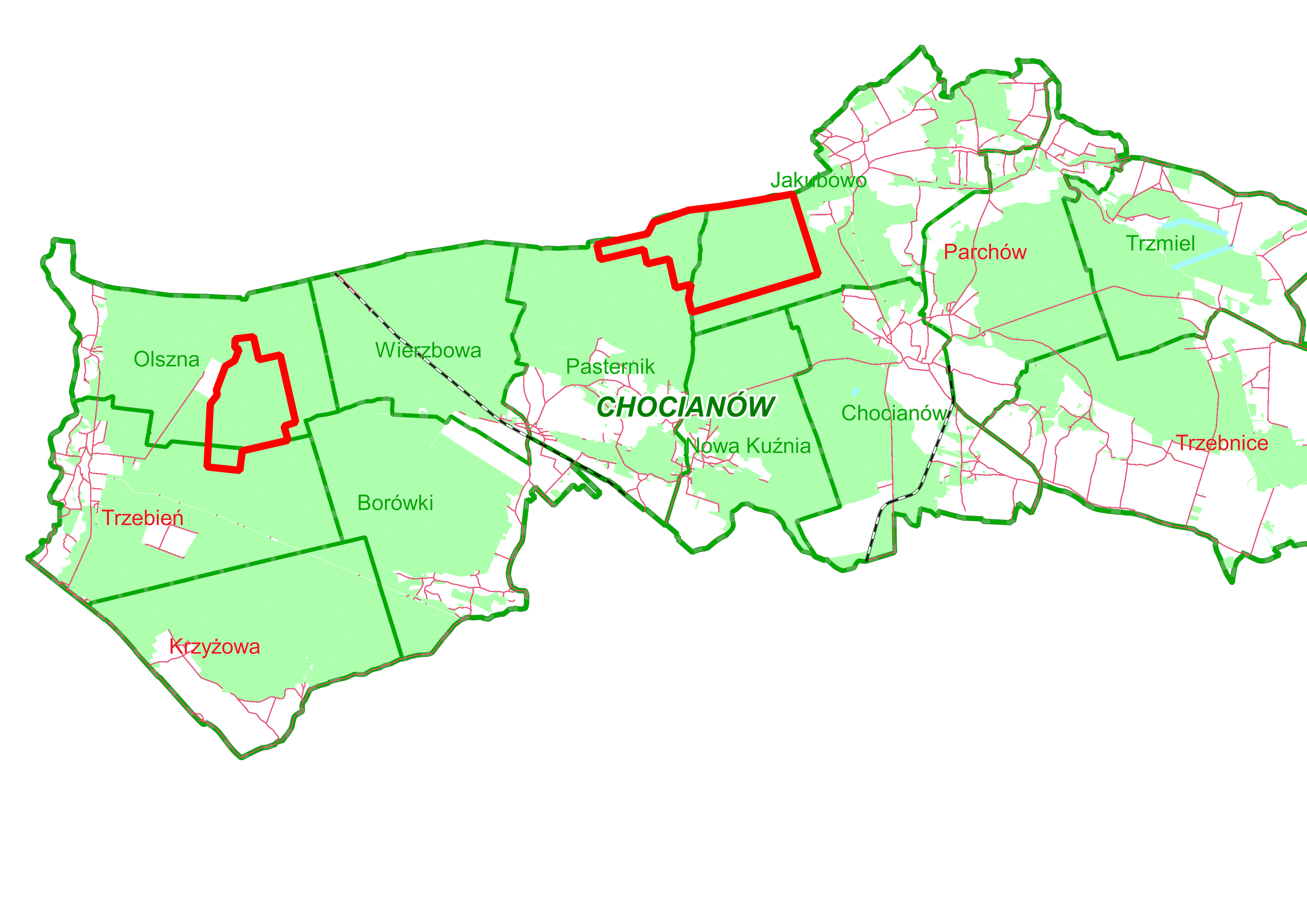 mapa zabieg