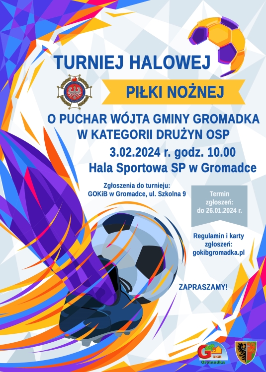 Turniej piłki halowej 1 osp