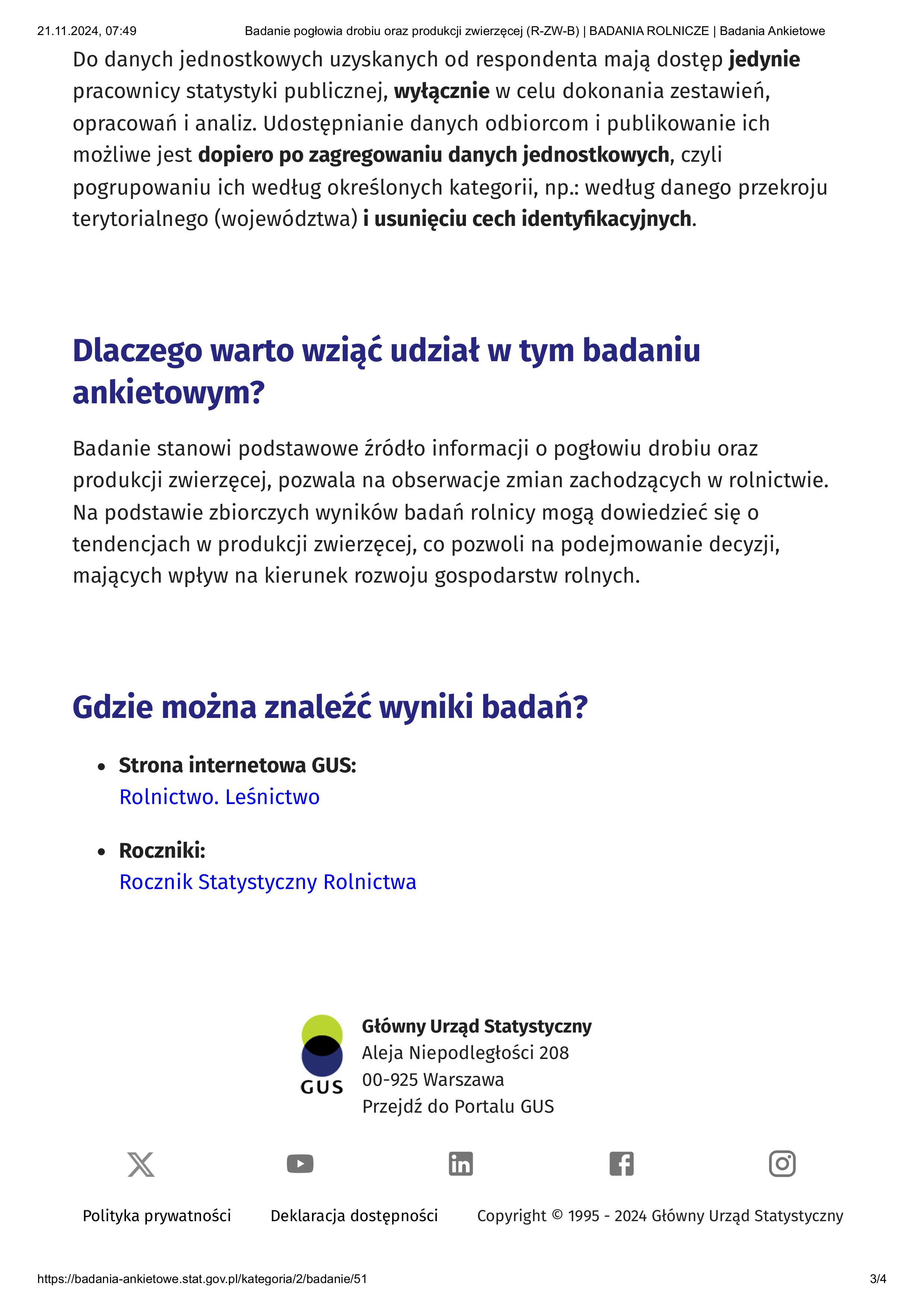 Badanie pogéowia drobiu oraz produkcji zwierzÖcej R-ZW-B BADANIA ROLNICZE Badania Ankietowe 1-obrazy-2
