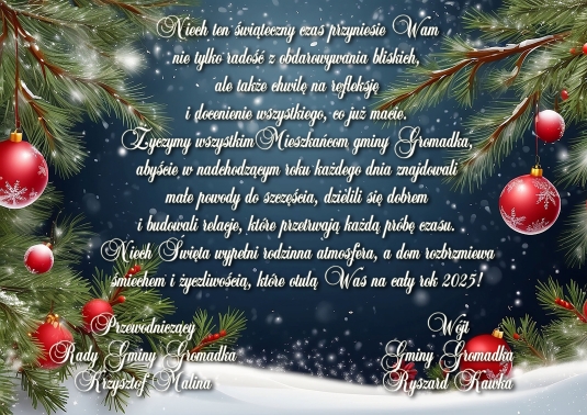 Życzenia Boże Narodzenie