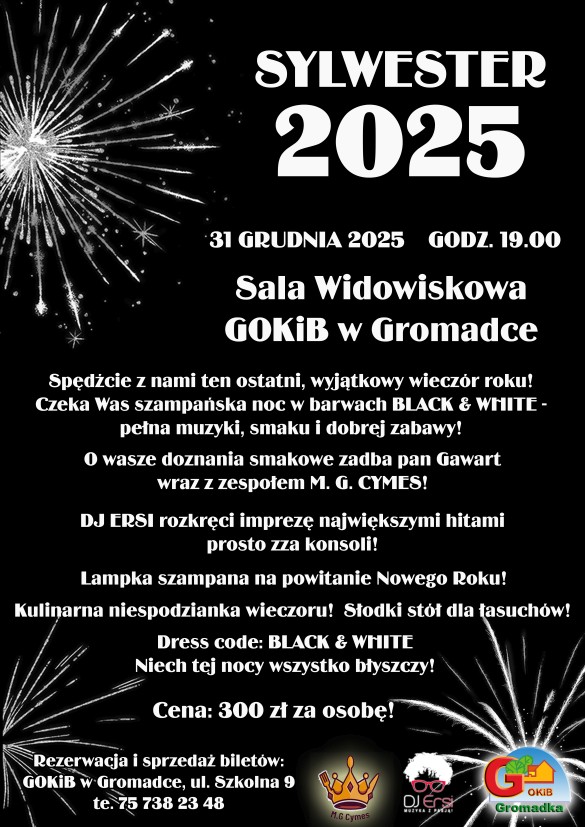 Sylwester 2025 GOKiB
