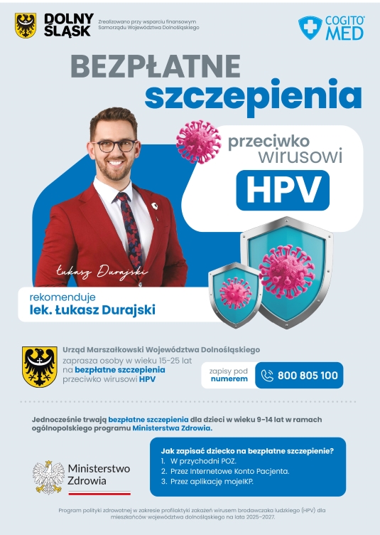 PLAKAT -Szczepienia HPV 2026